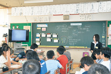 協力校での教育実習(画像)