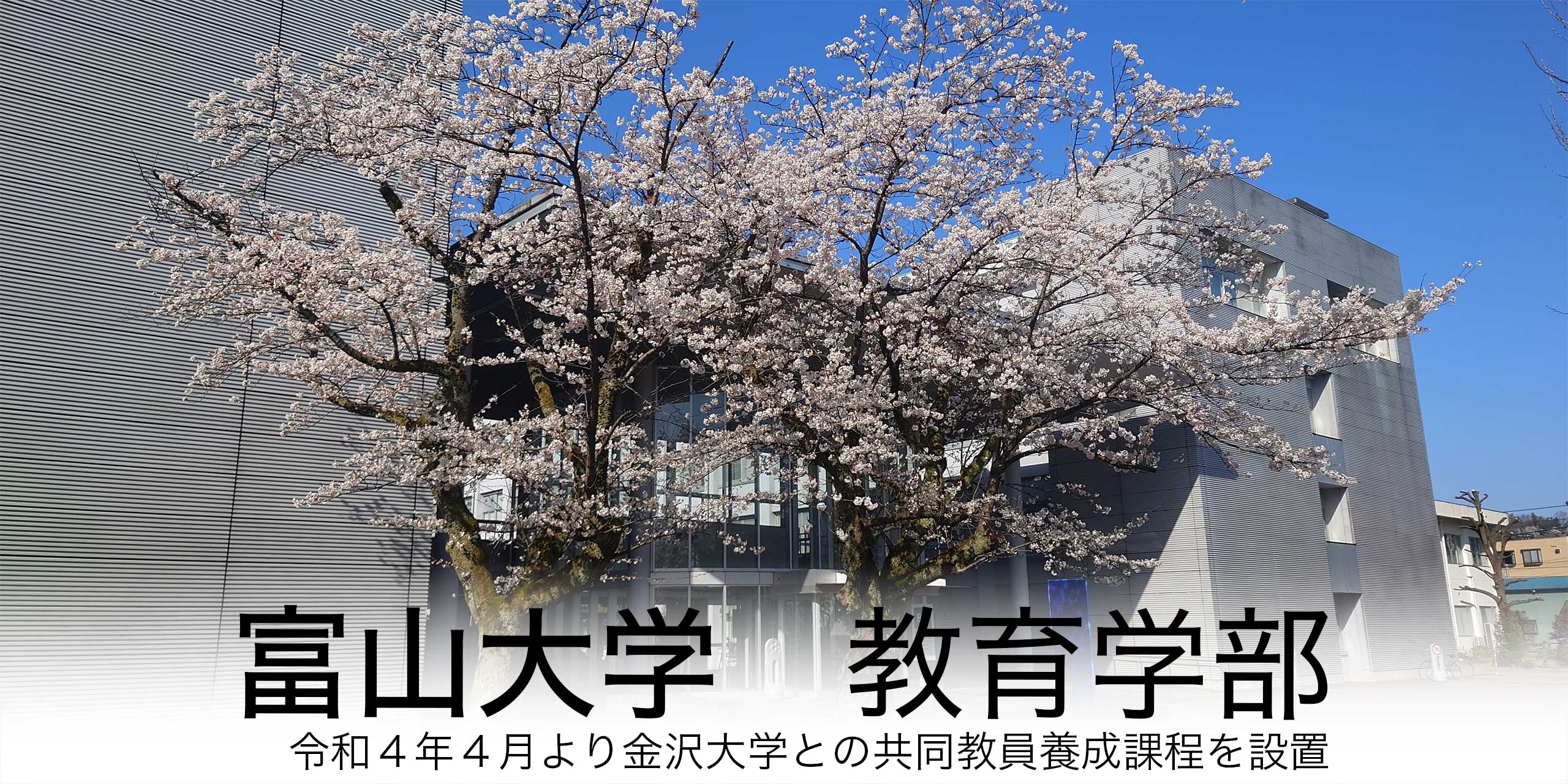 トップ画像: 富山大学 教育学部